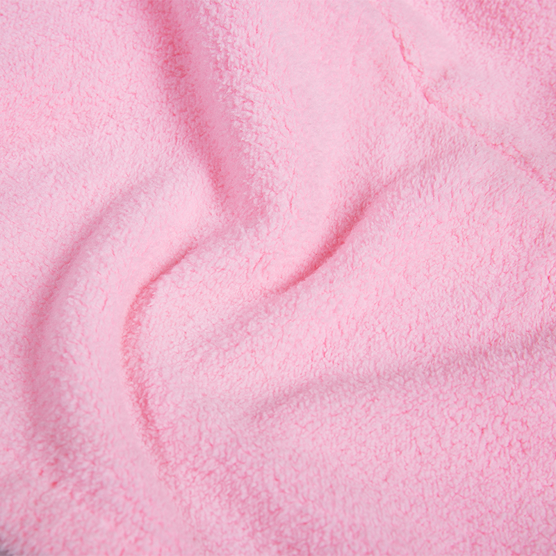 Khăn Sấy Tóc Microfiber Lớn Có Nút Bấm Cho Mọi Kiểu Tóc Chống Xoăn