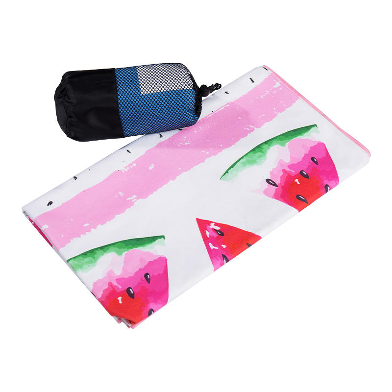 Microfiber Nhanh Khô khăn đi biển chăn không cát Tròn Lớn Dã Ngoại Thảm Tập Yoga Khăn Trải Bàn 60 Inch có Tua Rua